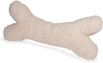 PetSafe Sheepskin Bone Dog Toy