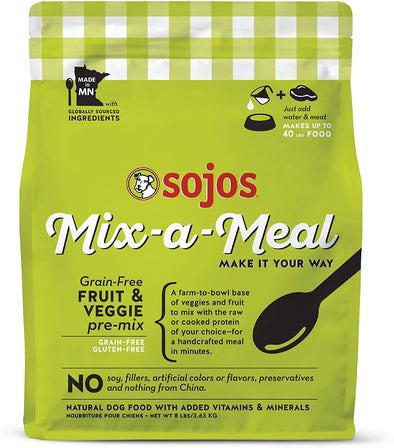 Sojos Mix-A-Meal Grain-Free Fruit & Veggie Pre-Mix