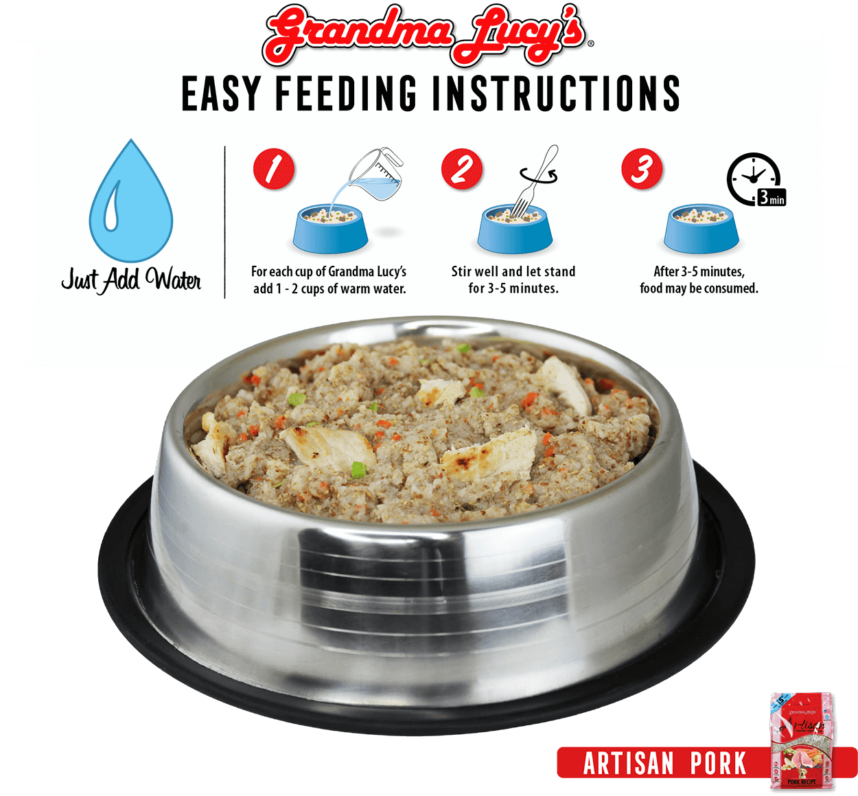 Grandma clearance lucy's pork