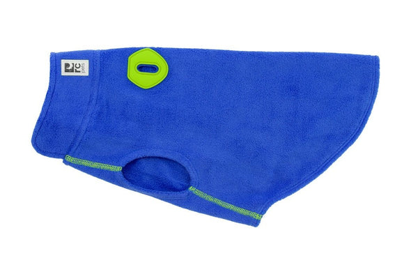 RC Pets Baseline Fleece Blue and Lime Pullover Sweater for Dogs
