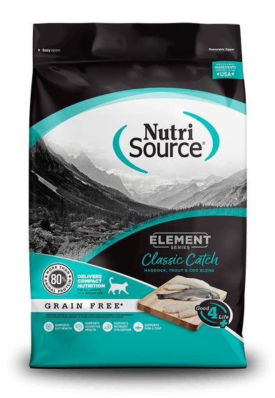 NutriSource Element Series Classic Catch Recipe Dry Cat Food