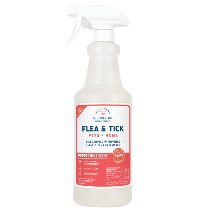 Wondercide Peppermint Flea and Tick Spray for Pets Home