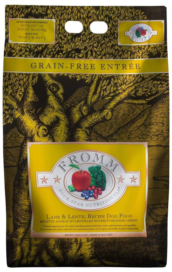Fromm Four Star Grain Free Lamb and Lentil Dry Dog Food
