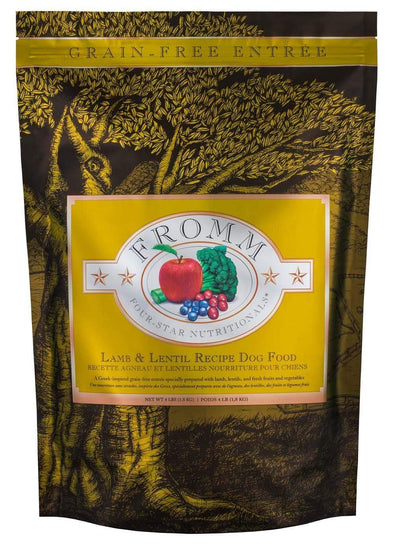 Fromm Four Star Grain Free Lamb and Lentil Dry Dog Food