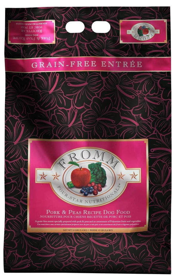 Fromm Four Star Grain Free Pork and Peas Recipe Dry Dog Food