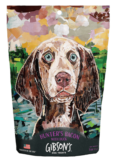 Gibson's Hunter's Bacon With Duck Jerky Treats for Dogs