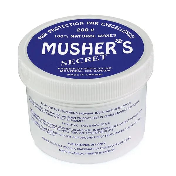 Secret Dog Paw Wax Musher's Secret Paw Protection Non Slip