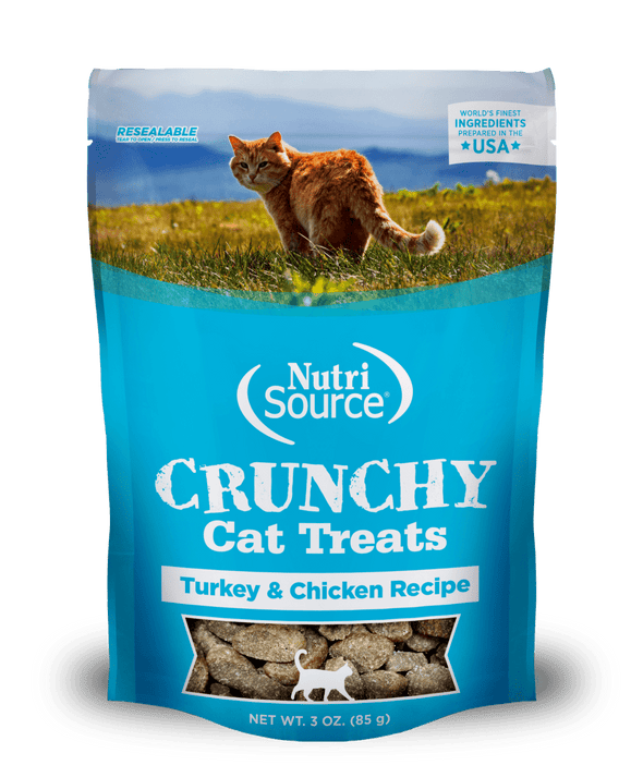 NutriSource Crunchy Turkey and Chicken Cat Treats