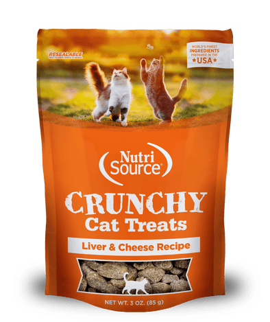 NutriSource Crunchy Liver and Cheese Cat Treats