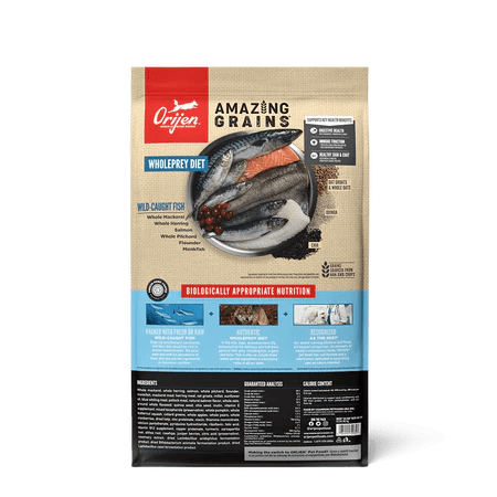 ORIJEN Amazing Grains Six Fish Dry Dog Food