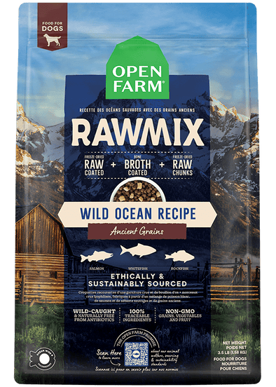Open Farm Ancient Grains RawMix Wild Ocean Recipe Dog Food