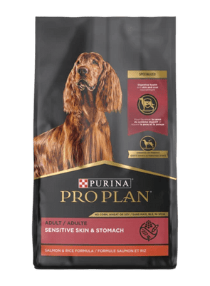 Purina Pro Plan Sensitive Skin & Stomach Formula Salmon & Rice Formula Dry Dog Food