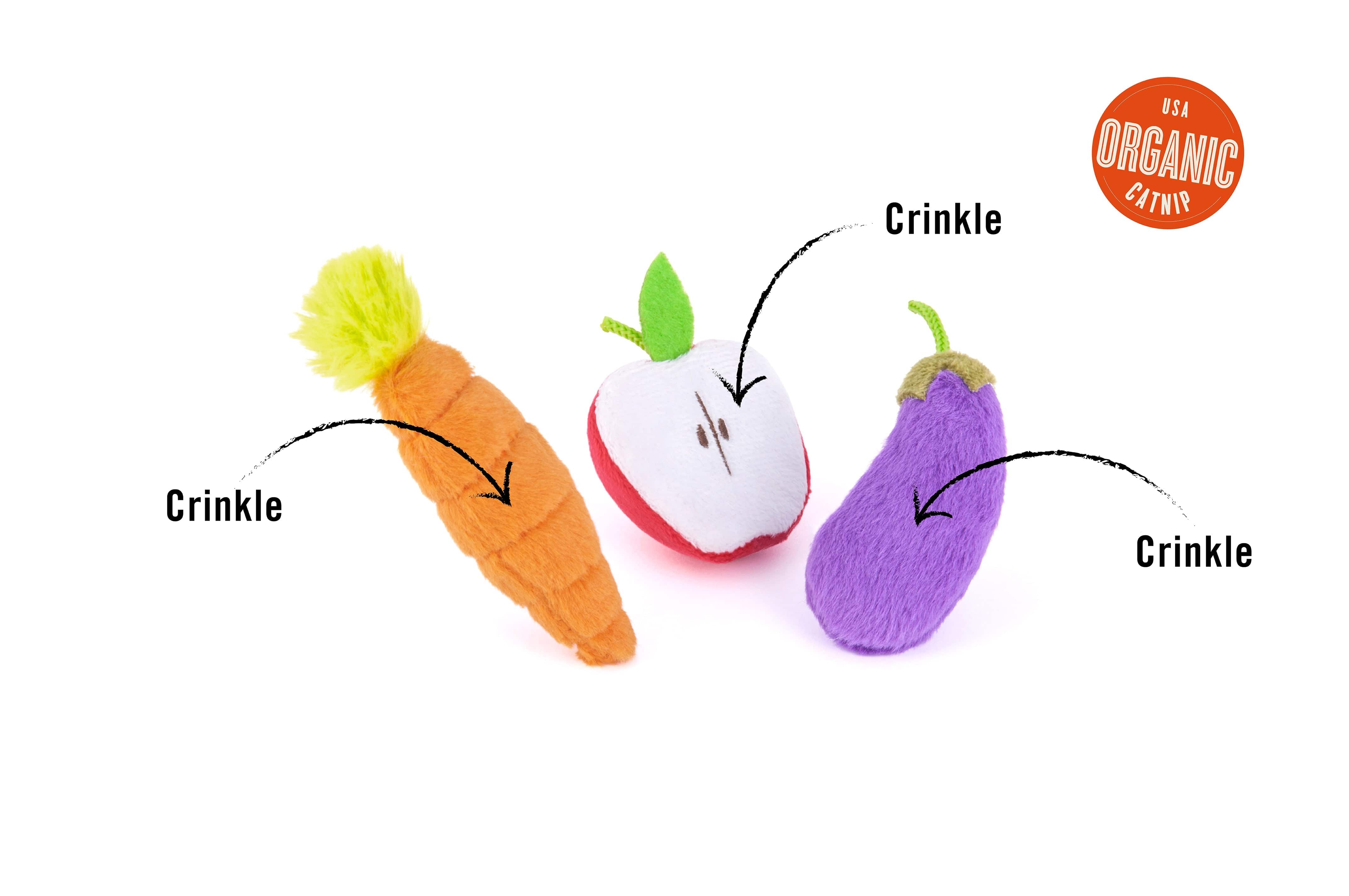 Carrot Crinkle Toy