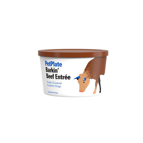 PetPlate Barkin' Beef Entree Dog Food Frozen for Dogs