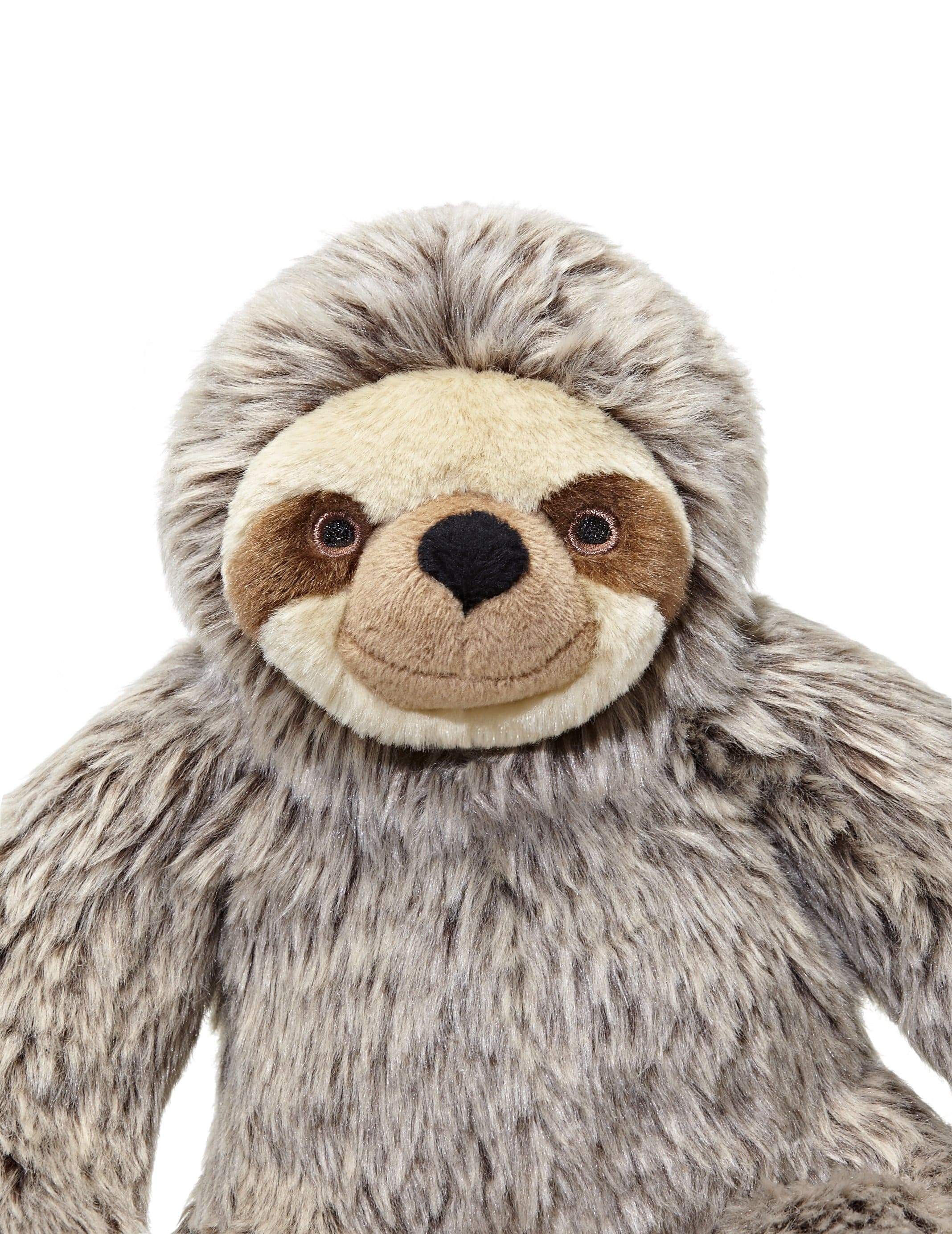 Fluff Tuff Tico Sloth Plush Dog Toy