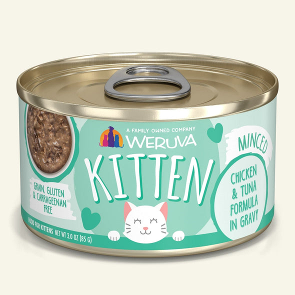 Weruva Kitten Chicken & Tuna Formula in Gravy Wet Food for Kittens