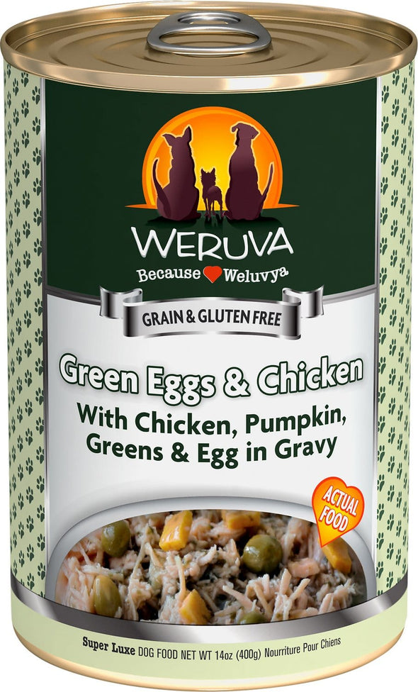 Weruva Green Eggs & Chicken - Chicken Egg & Greens In Gravy