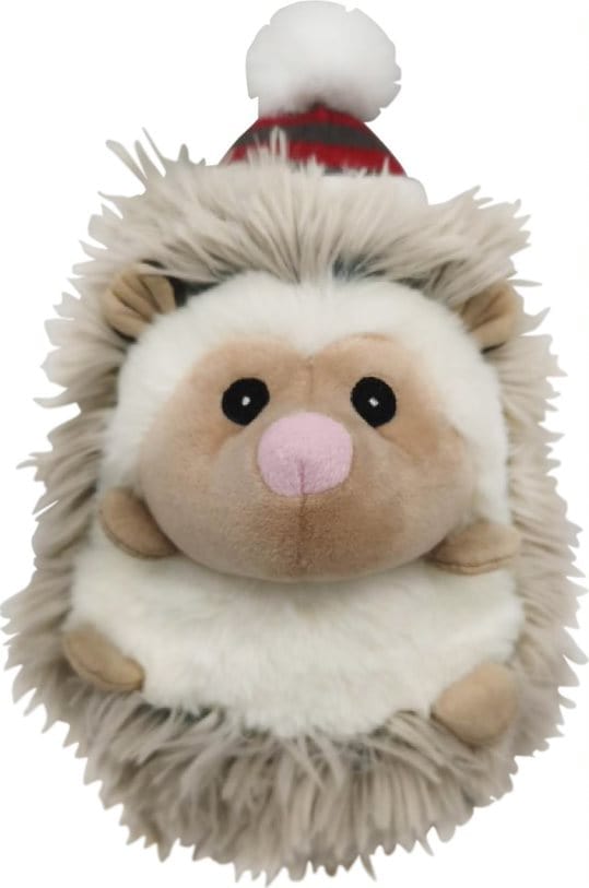 Tall Tails Fluffy Hedgehog Holiday Toy for Dogs