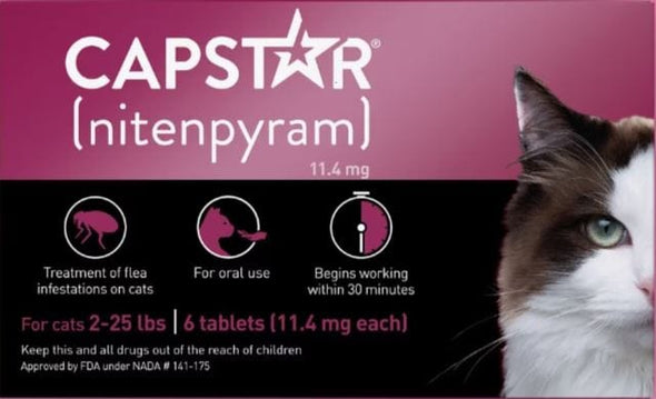 Capstar Flea Oral Treatment for Cats - Main Image