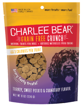 Charlee Bear Bear Crunch Grain Free Turkey Sweet Potato & Cranberry