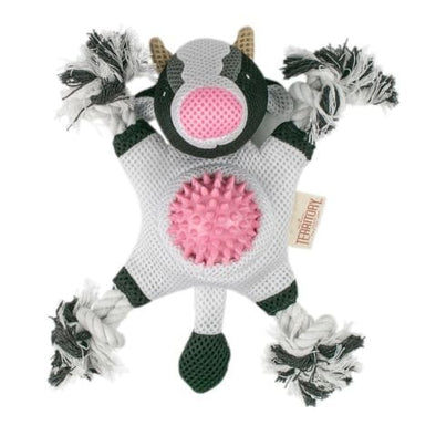Territory 2-in-1 Farm Friends Cow Dog Toy