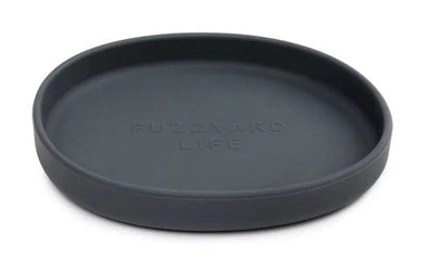 FuzzYard Life Silicone Cat Dish in Slate Grey