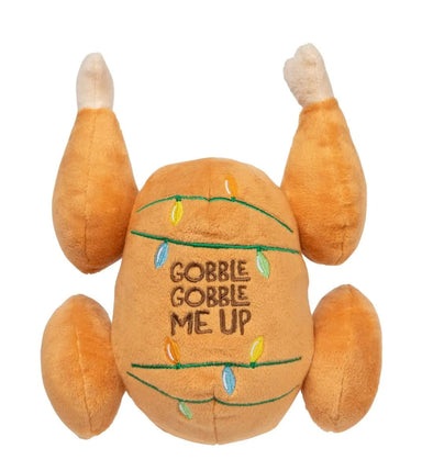 FuzzYard Gobble Gobble Me Up Turkey Holiday Toy for Dogs
