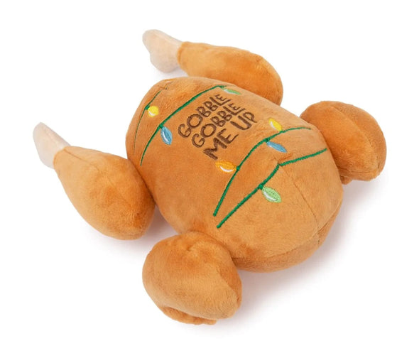 FuzzYard Gobble Gobble Me Up Turkey Holiday Toy for Dogs