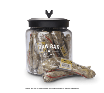 Vital Essentials Raw Bar Freeze-Dried Duck Neck Dog Treats