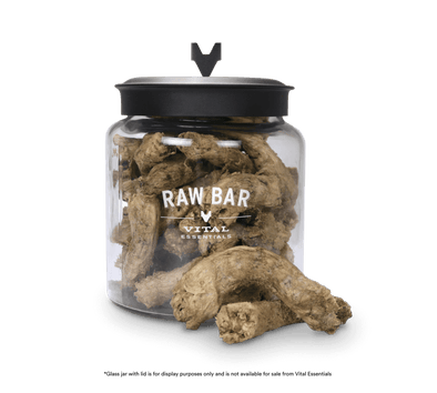 Vital Essentials Raw Bar Freeze-Dried Chicken Neck Dog Treats