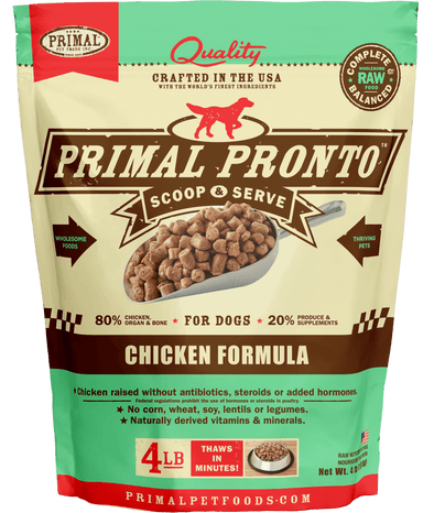 Frozen chicken for sales dogs