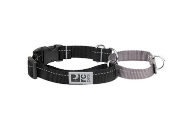 RC Pets Primary Web Training Clip Martingale Collar for Dogs in Black