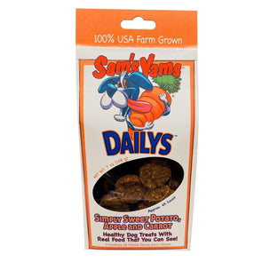 Sam's Yams Daily's Simply Sweet Potato, Apple and Carrot Dog Treats