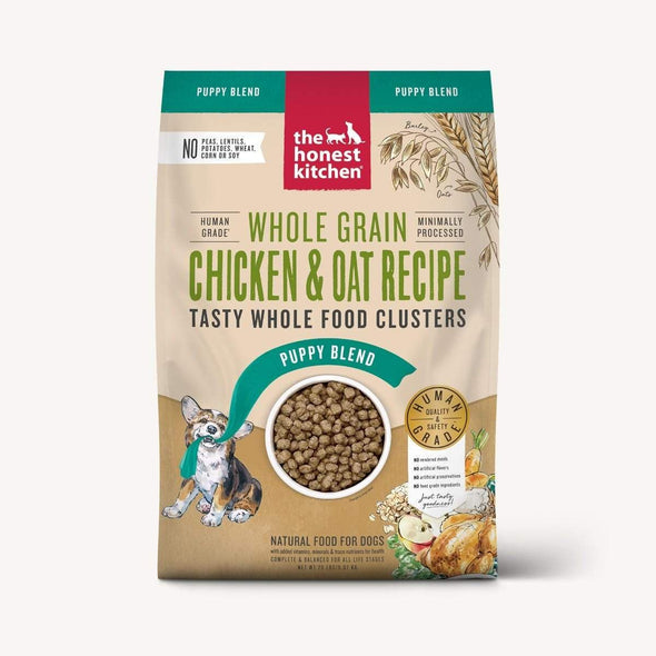 The Honest Kitchen Whole Food Clusters For Puppies - Whole Grain Chicken Dry Dog Food